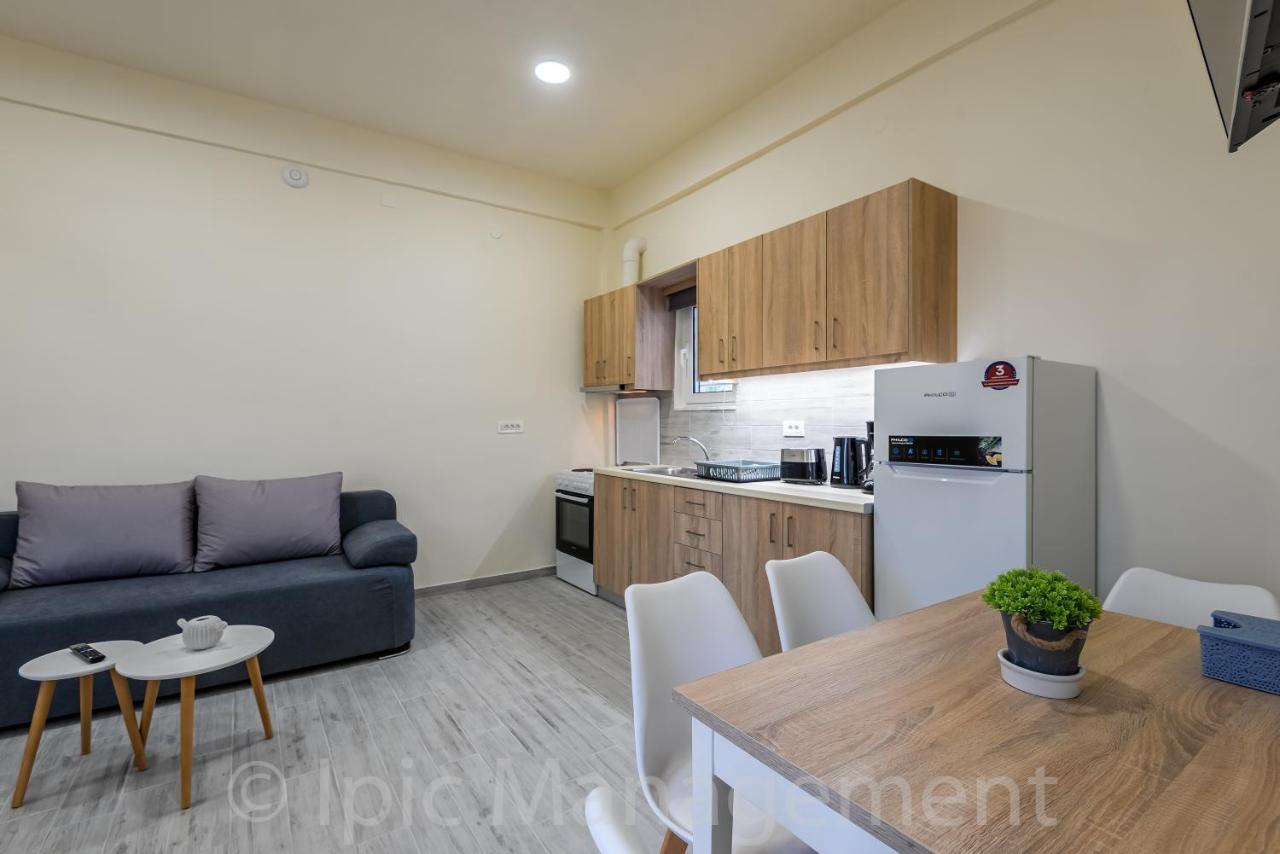 Anna'S Apartment 'Nea Chora' Chania  Bagian luar foto